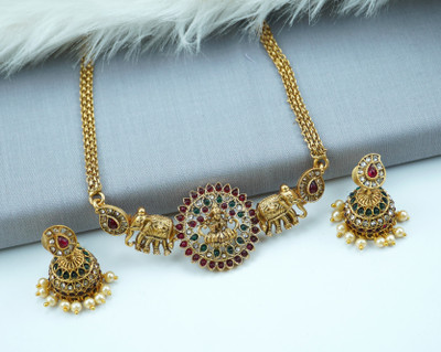 BHARGAV ART Alloy Multicolor Jewellery Set(Pack of 1)