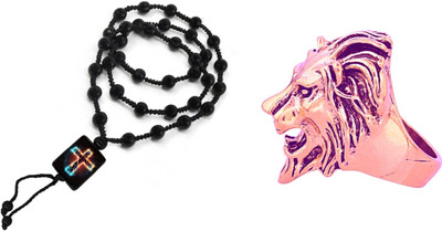 KINGSTYLEIMPEX Dori, Alloy Black, Pink Jewellery Set(Pack of 1)