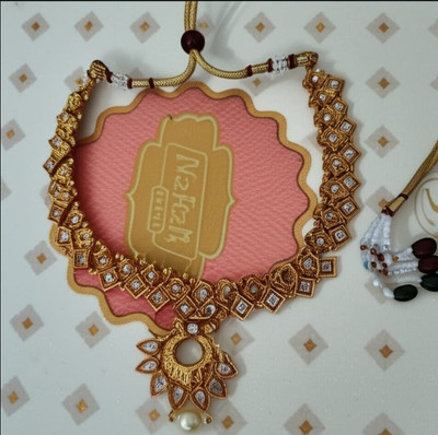SHIVSAKTI PRODUCT Brass Gold-plated Gold Jewellery Set(Pack of 1)