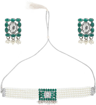 Lathar Alloy Gold Jewellery Set(Pack of 1)