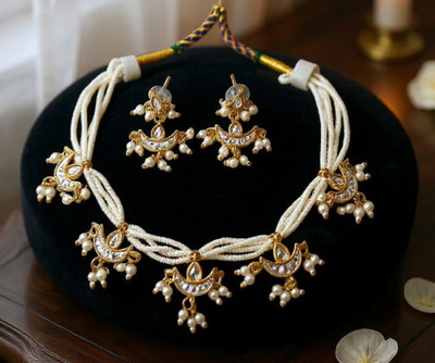 Dado sutho Alloy Gold-plated Multicolor Jewellery Set(Pack of 1)