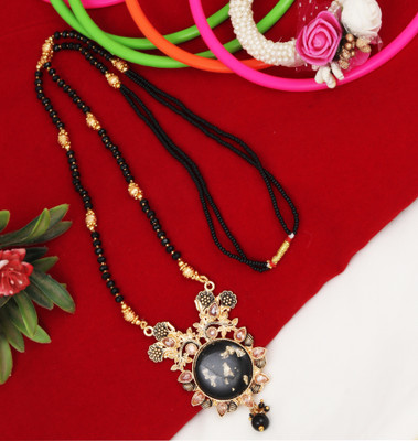 FFC-FASHION FOR CHOICE Alloy Gold-plated Red Jewellery Set(Pack of 1)