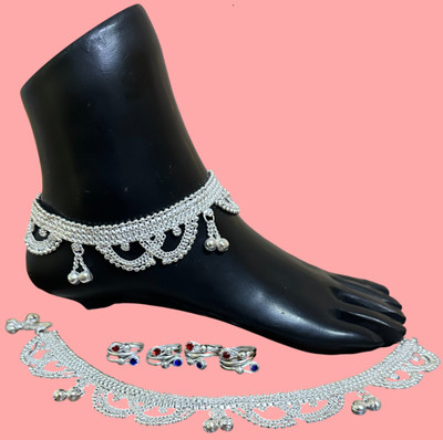 BhoriwalAndSons Alloy Silver Silver Jewellery Set(Pack of 1)