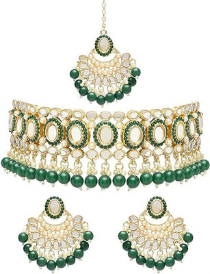 MAYRA TRADING Alloy Green Jewellery Set(Pack of 1)