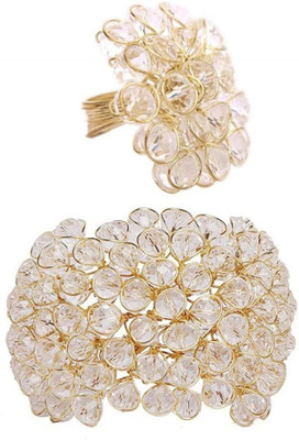 JDX Alloy Gold-plated Gold, Silver Jewellery Set(Pack of 1)