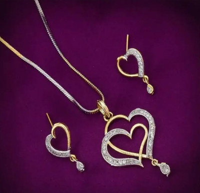 RINAAYAT STUDIO Alloy Gold Jewellery Set(Pack of 1)