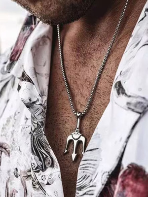 VAGHBHATT Stainless Steel Sterling Silver Silver, Black Jewellery Set(Pack of 1)