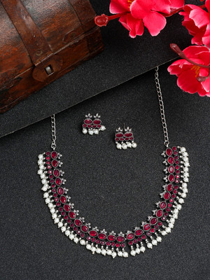 ANOUK Alloy Silver Silver Jewellery Set(Pack of 3)