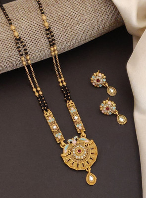 SHIVAY FASHION HUB Alloy Gold-plated Gold Jewellery Set(Pack of 1)