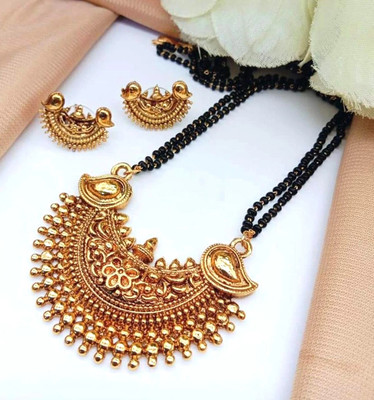 CLONEO Alloy Gold-plated Gold Jewellery Set(Pack of 1)