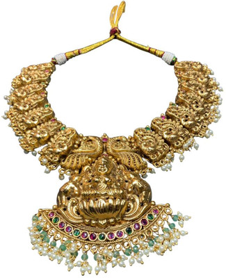 Luxerra Stainless Steel Gold-plated Gold Jewellery Set(Pack of 1)