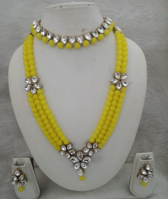 CATALYST Alloy Gold-plated Yellow Jewellery Set(Pack of 1)