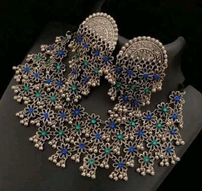 Samridhi DC Alloy Blue, Green Jewellery Set(Pack of 1)