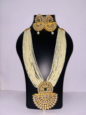 shyam enterprises Brass Yellow Jewellery Set(Pack of 1)