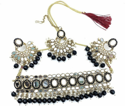 JMBW INTERNATIONAL Alloy Black Jewellery Set(Pack of 1)