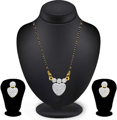 Gauri FashionHub Alloy Black Jewellery Set(Pack of 1)