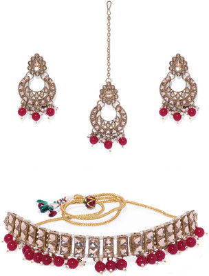 ANOUK Alloy Gold-plated Gold Jewellery Set(Pack of 1)