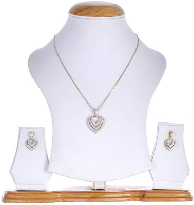 Opus Gems Alloy Silver, Gold Jewellery Set(Pack of 1)
