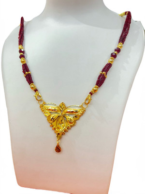 Soumi store Copper Gold-plated Gold Jewellery Set(Pack of 10)