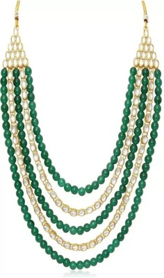 catalyst venture CM 49 GREEN Mother of Pearl Gold-plated Plated Mother of Pearl Necklace