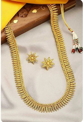 Nik Copper Gold-plated Gold Jewellery Set(Pack of 1)