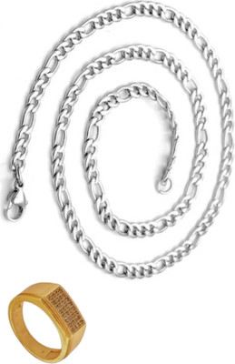 MAATRCHAAYA Brass, Wood, Alloy, Stainless Steel Sterling Silver, Gold-plated, Silver Silver, Gold Jewellery Set(Pack of 2)