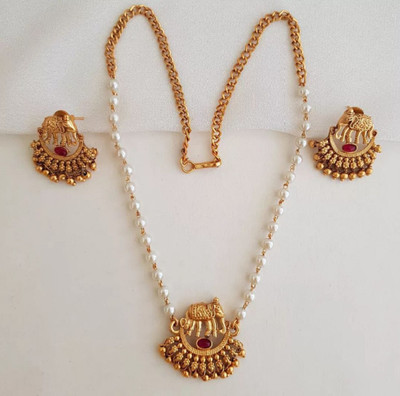 Radian Alloy Gold-plated Gold Jewellery Set(Pack of 1)