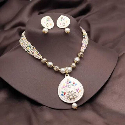 DD JEWELS Alloy Gold-plated Multicolor Jewellery Set(Pack of 3)