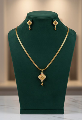 VIJETA IMITATION Brass, Alloy Brass, Gold-plated Gold Jewellery Set(Pack of 4)