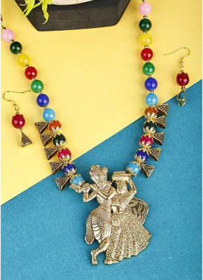 SRK Fashions Alloy Multicolor Jewellery Set(Pack of 1)