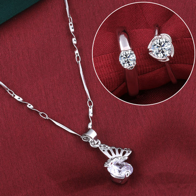 Shreenathji Jewellers Alloy Silver Silver Jewellery Set(Pack of 1)