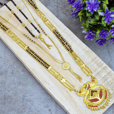 Sukkhi Alloy Gold-plated Gold Jewellery Set(Pack of 3)