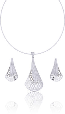 SNAPPY STORE Alloy Silver Jewellery Set(Pack of 1)