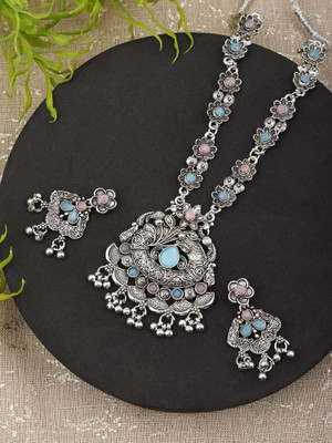 Lathar Alloy Multicolor Jewellery Set(Pack of 1)