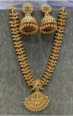 Shilpa Creation Alloy Gold Jewellery Set(Pack of 2)