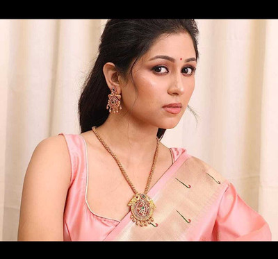 abtree enterprise Brass Gold-plated Gold Jewellery Set(Pack of 1)