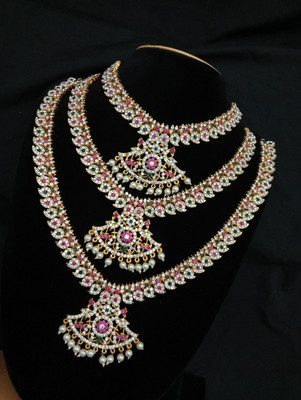 iusta Alloy Multicolor Jewellery Set(Pack of 2)