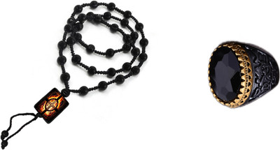 KINGSTYLEIMPEX Dori, Alloy Black, Black Jewellery Set(Pack of 1)