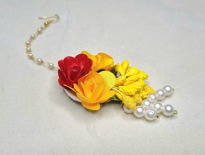 house of common Dori Yellow Jewellery Set(Pack of 1)