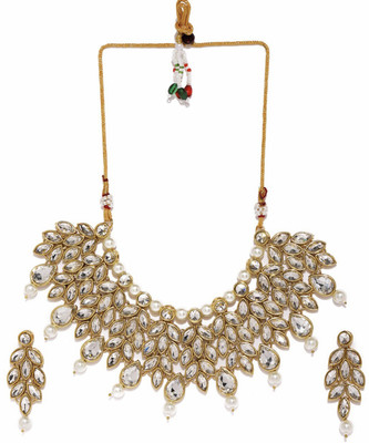 VIPY HANGER Alloy White Jewellery Set(Pack of 1)