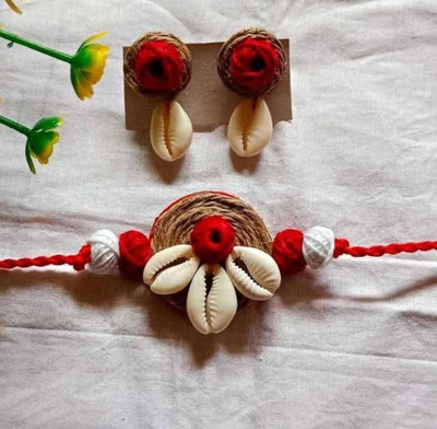 FASHION HOUSE Alloy Red Jewellery Set(Pack of 1)