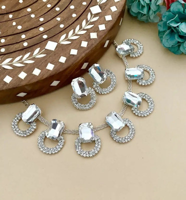 MayrasCreations Alloy White Jewellery Set(Pack of 1)