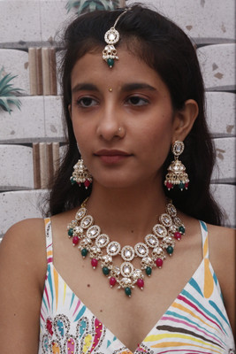 Hs fatio Copper Multicolor Jewellery Set(Pack of 1)