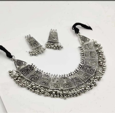 fashion fx Oxidised Silver Silver Silver Jewellery Set(Pack of 1)