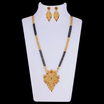 verent Alloy Gold-plated Gold Jewellery Set(Pack of 3)