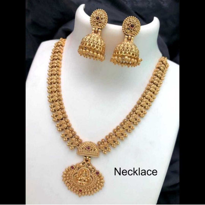 Shilpa Creation Alloy Red Jewellery Set(Pack of 1)