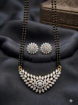 Divyanshi Collection Brass Silver Silver Jewellery Set(Pack of 2)