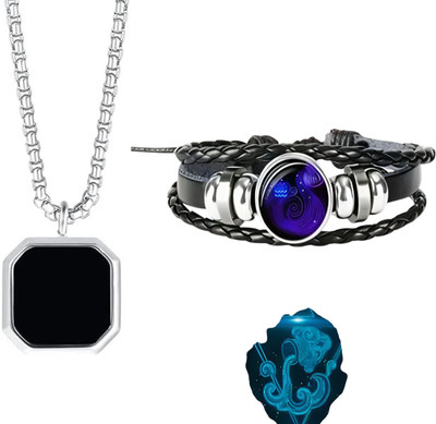 Elanora Jewels Alloy Sterling Silver Silver Jewellery Set(Pack of 2)