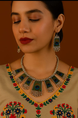 khodal Alloy Brass Multicolor Jewellery Set(Pack of 1)