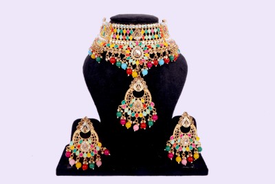 Orimes Alloy Multicolor Jewellery Set(Pack of 1)